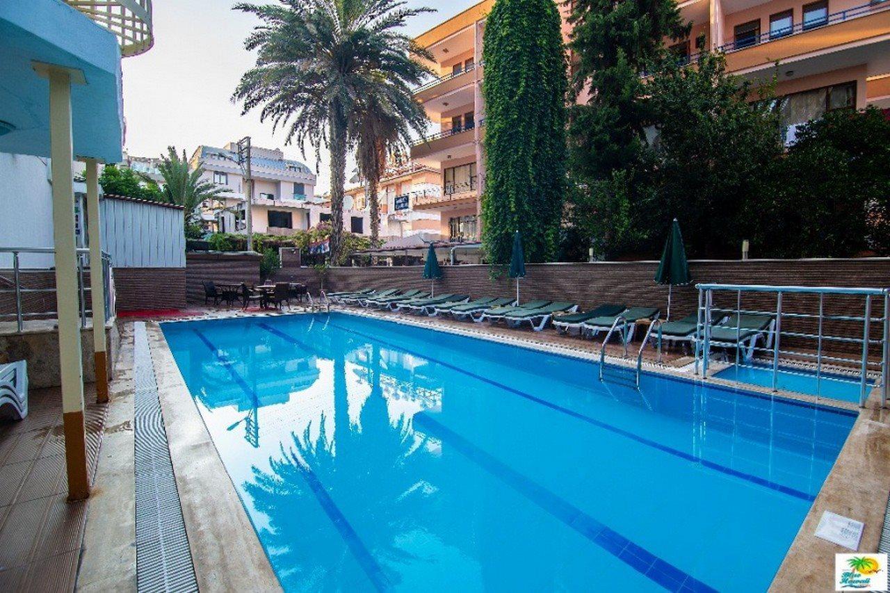 Kleopatra Blue Hawai Hotel Alanya Buitenkant foto