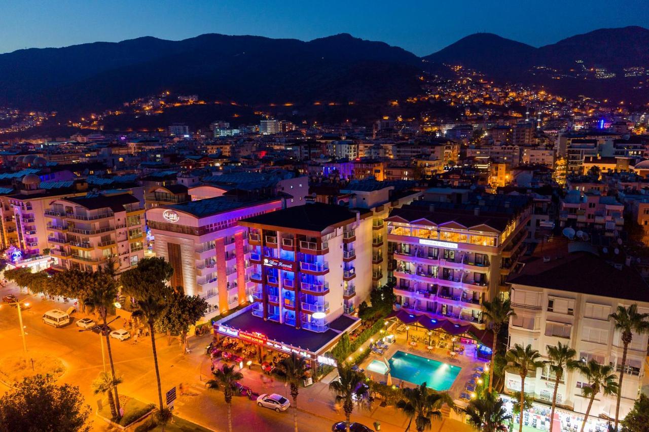 Kleopatra Blue Hawai Hotel Alanya Buitenkant foto
