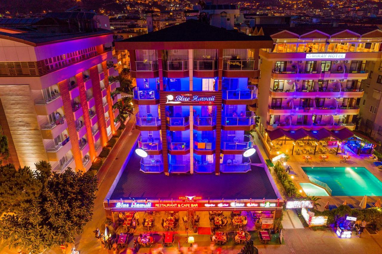 Kleopatra Blue Hawai Hotel Alanya Buitenkant foto