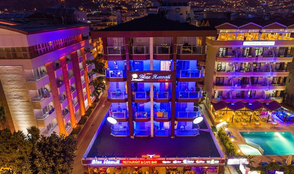 Kleopatra Blue Hawai Hotel Alanya Buitenkant foto
