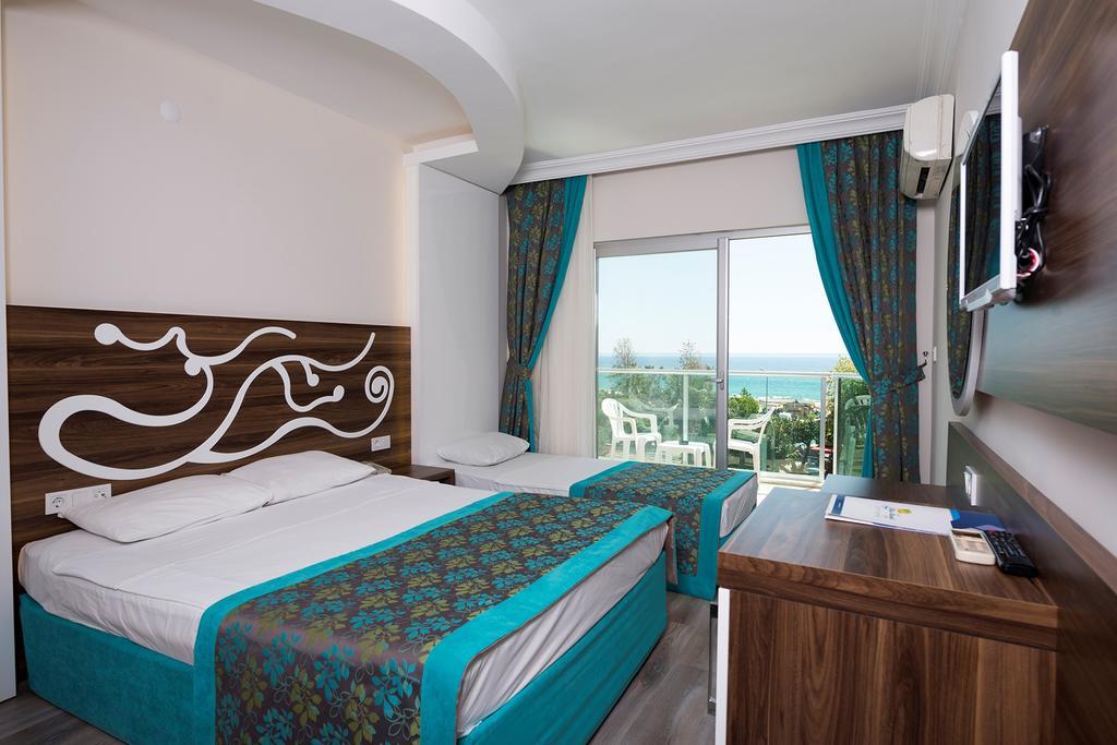 Kleopatra Blue Hawai Hotel Alanya Kamer foto