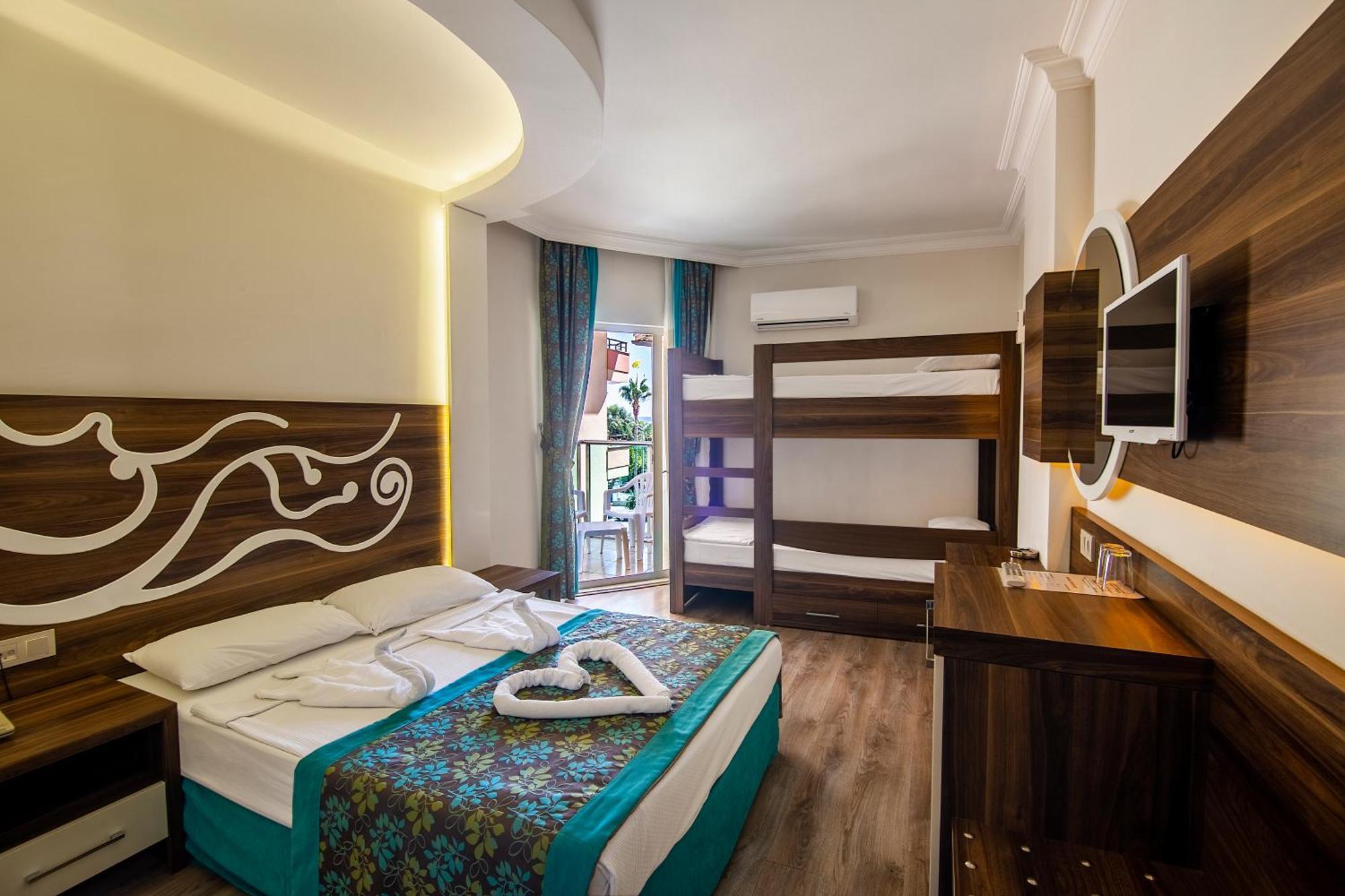 Kleopatra Blue Hawai Hotel Alanya Buitenkant foto