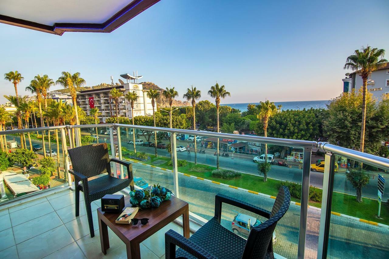 Kleopatra Blue Hawai Hotel Alanya Buitenkant foto